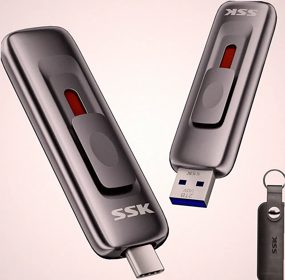 SSD 2TB External Hard Drive,Fast Solid State Thumb-Drive up to 560 Mb/S Read Spe